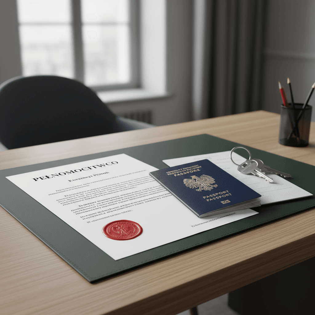 Power of Attorney for buying apartment in Poland remotely — pełnomocnictwo